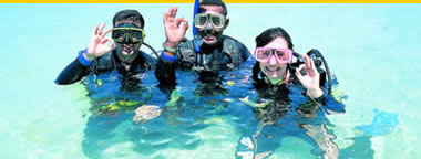 Scuba Dive Trio Photo